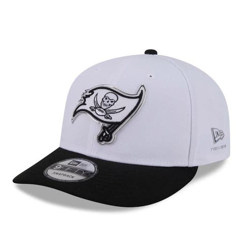 Men's New Era  White/Black Tampa Bay Buccaneers 2026 NFL Draft Pre-Curved 9FIFTY Snapback Hat