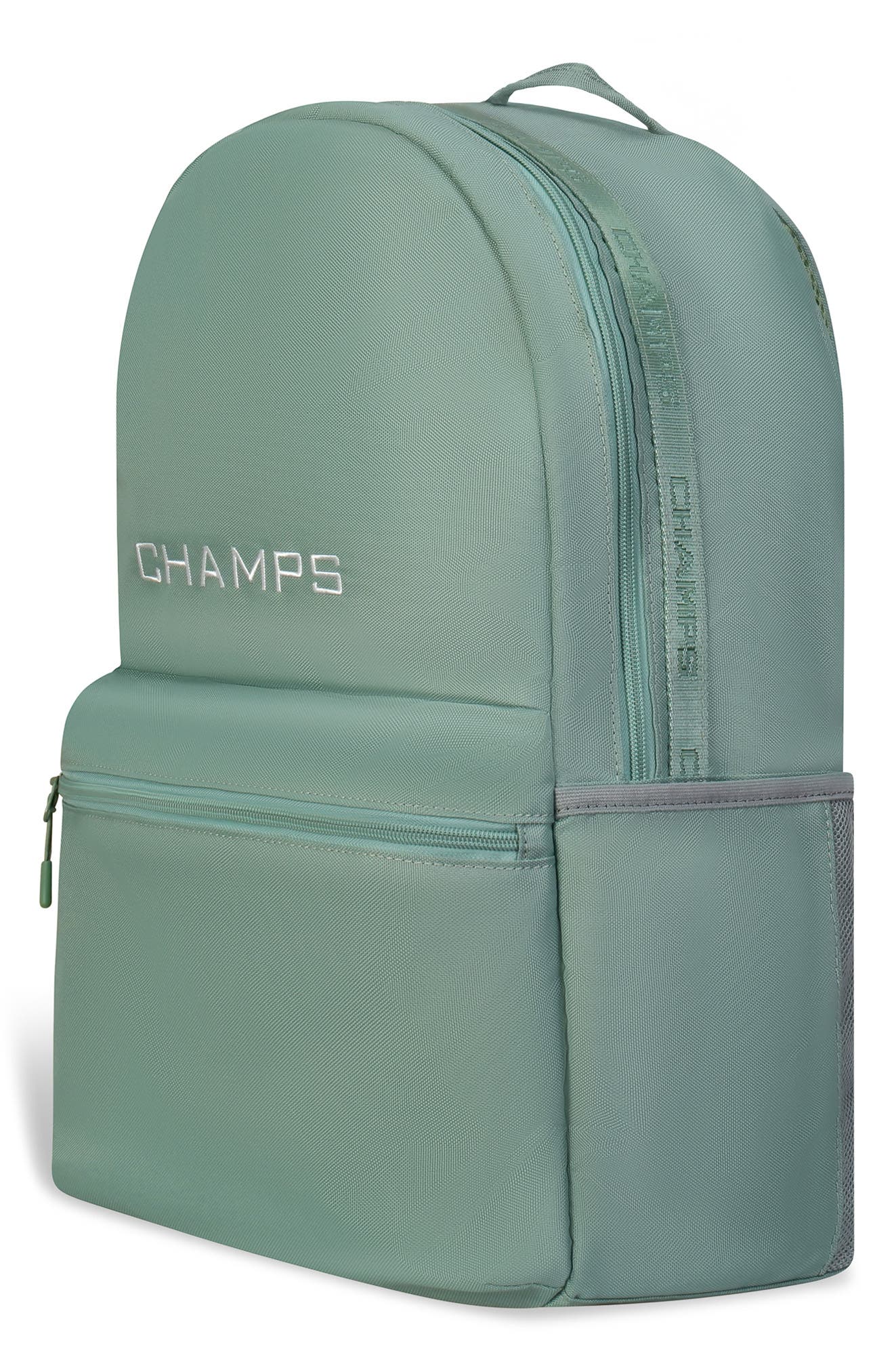 Essentials Nylon Backpack, Alternate, color, GREEN