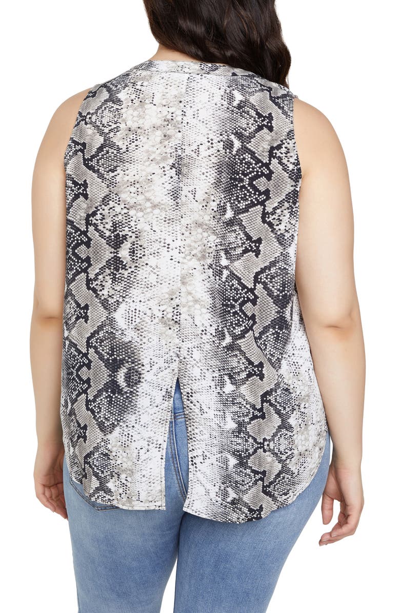 Sanctuary Craft Snakeskin Print Shell, Alternate, color,