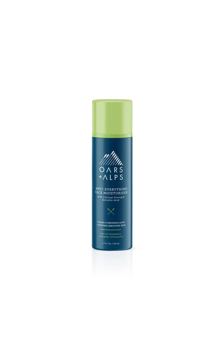 OARS + ALPS Anti-Everything Face Moisturizer, Main, color, Blue
