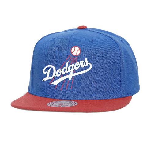 Men's Mitchell & Ness Royal Los Angeles Dodgers Cooperstown Collection Basic Flip Snapback Hat