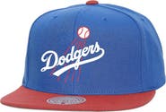 Mitchell & Ness Men's Mitchell & Ness Royal Los Angeles Dodgers Cooperstown Collection Basic Flip Snapback Hat