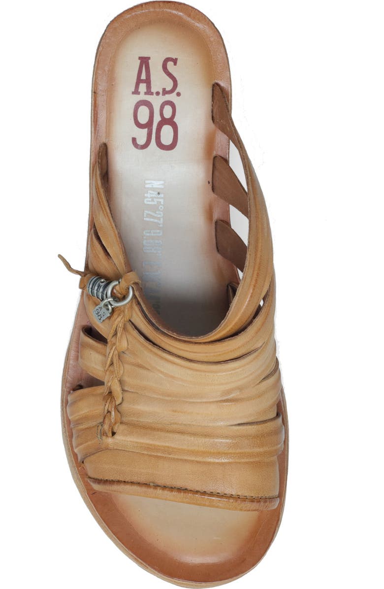 A.S.98 Nicolls Platform Wedge Sandal, Alternate, color,