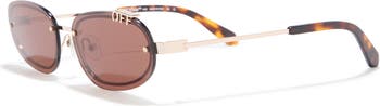 Miami 60mm Oval Sunglasses