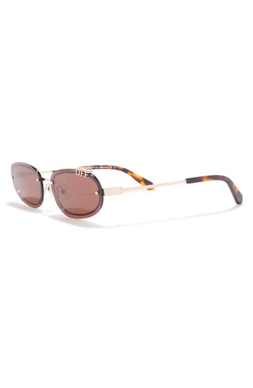 Off-white Miami 60mm Oval Sunglasses