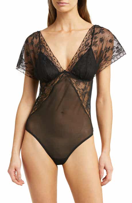 Wacoal Lifted in Luxury Lace & Mesh Bodysuit