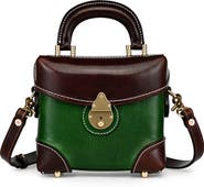 OLD TREND Azalea Genuine Leather Vintage Box Crossbody
