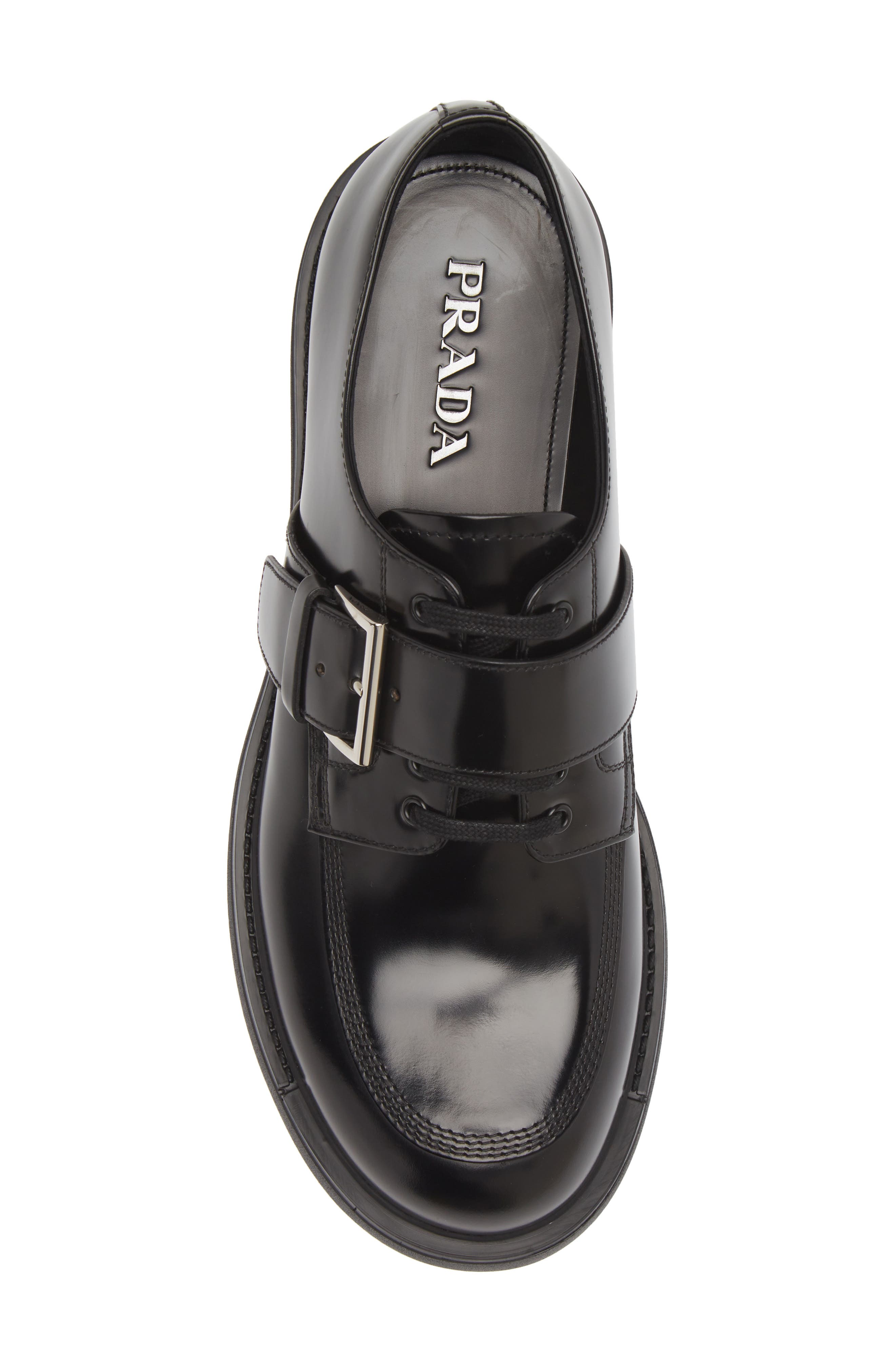 Buckle Derby, Alternate, color, NERO
