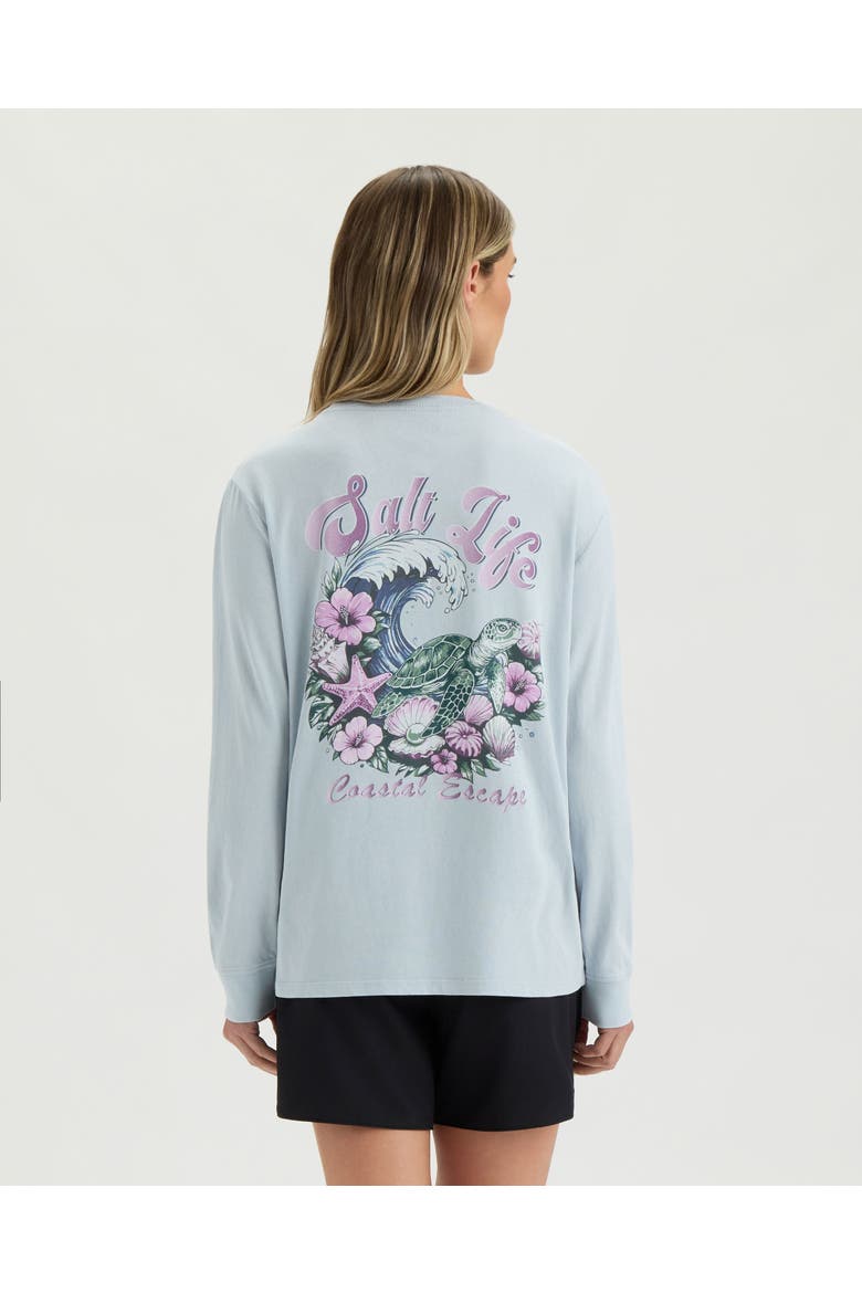 Coastal Escape Long Sleeve Tee, Alternate, color, MIST