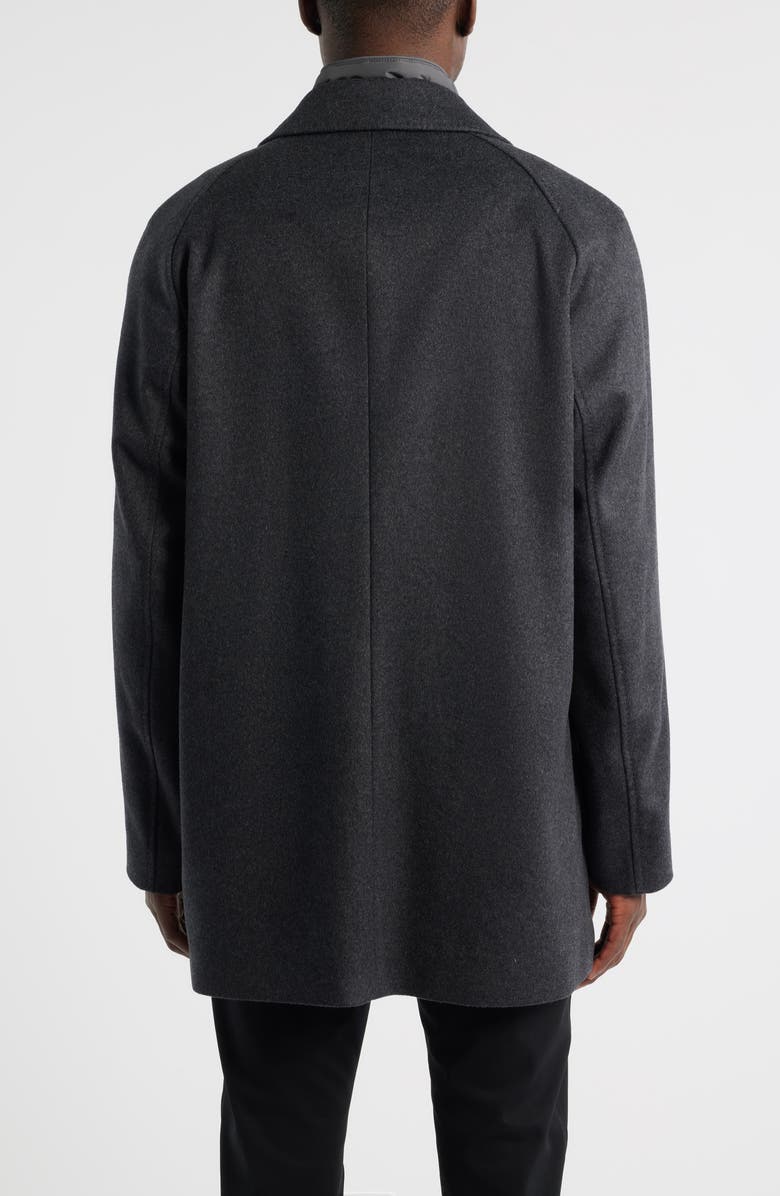BOSS Clark Wool Blend Bib Jacket, Alternate, color, Medium Grey