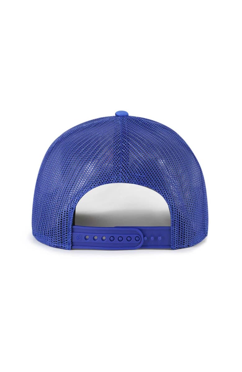 '47 Men's '47 Blue Los Angeles Dodgers Fiji Trucker Adjustable Hat, Alternate, color, 