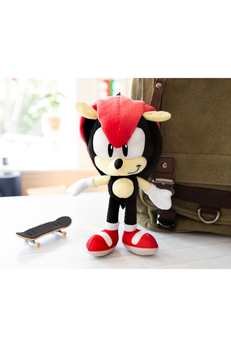 Sonic the Hedgehog 8-Inch Character Plush Toy | Mighty, Alternate, color, Black