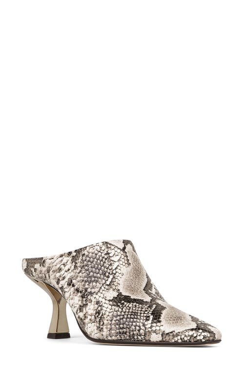 Donald Pliner Kitten Heel Mule in Taupe 