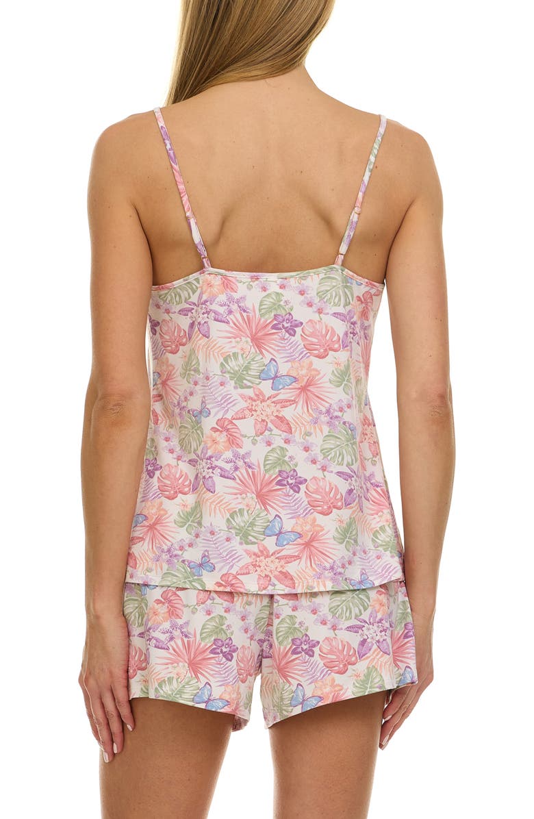 Flora By Flora Nikrooz Stacy 4-Piece Pajama Set, Alternate, color, Maui Seashell