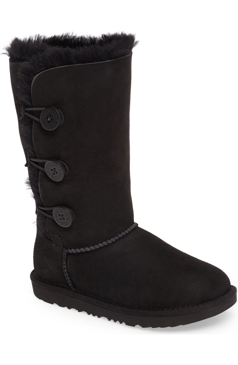 UGG<sup>®</sup> Bailey Button Triplet II Genuine Shearling Boot, Main, color,