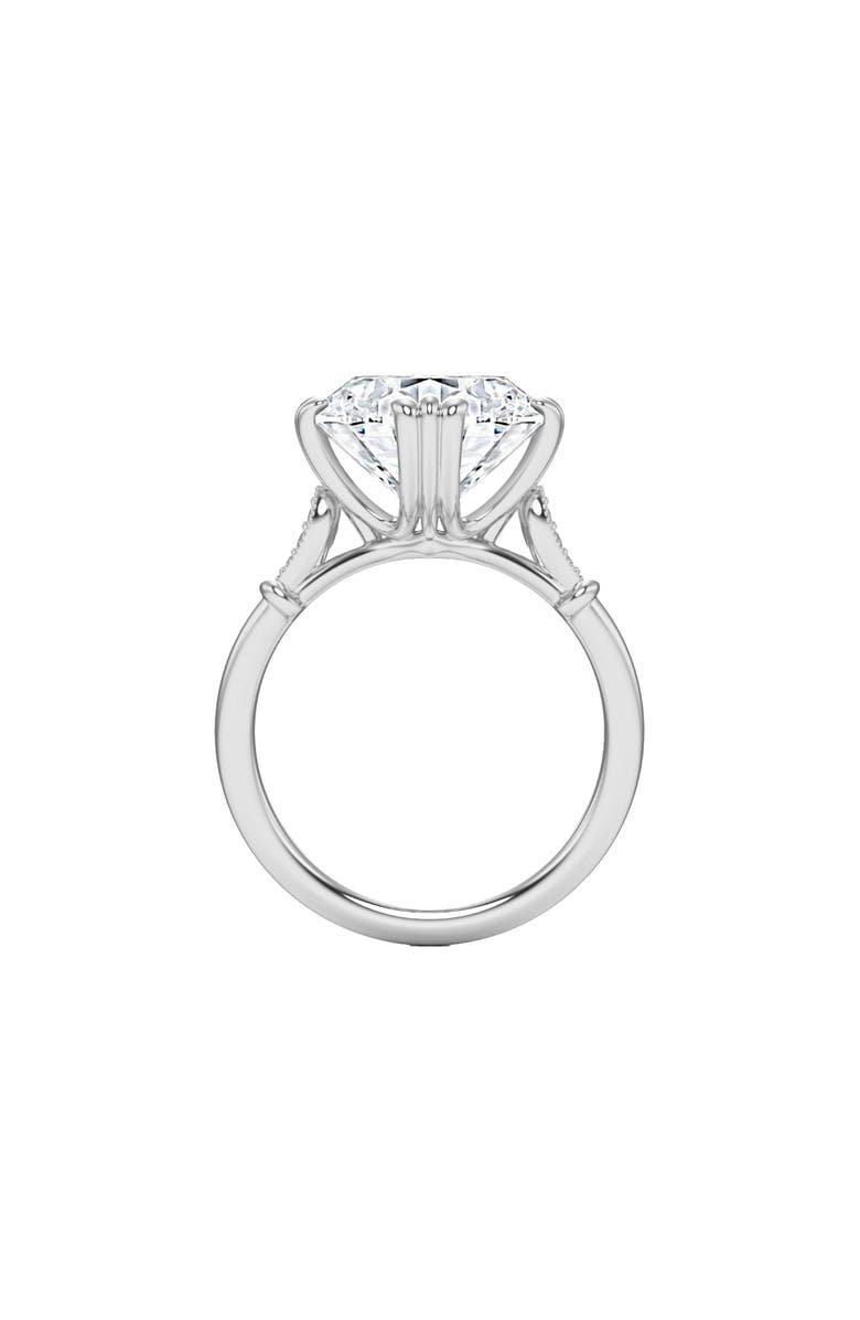 Bliss Diamond Certified 5.10Ct Round Diamond 14k Gold Engagement Ring Lab Grown, Alternate, color, 