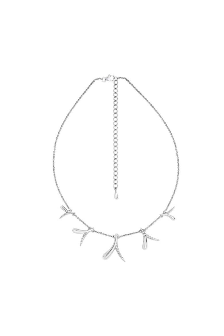 Sycamore Station Necklace, Main, color, Sterling Silver