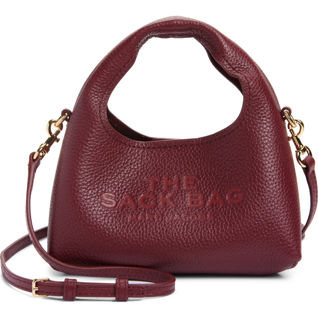 Marc Jacobs The Micro Crossbody Sack Bag In Red