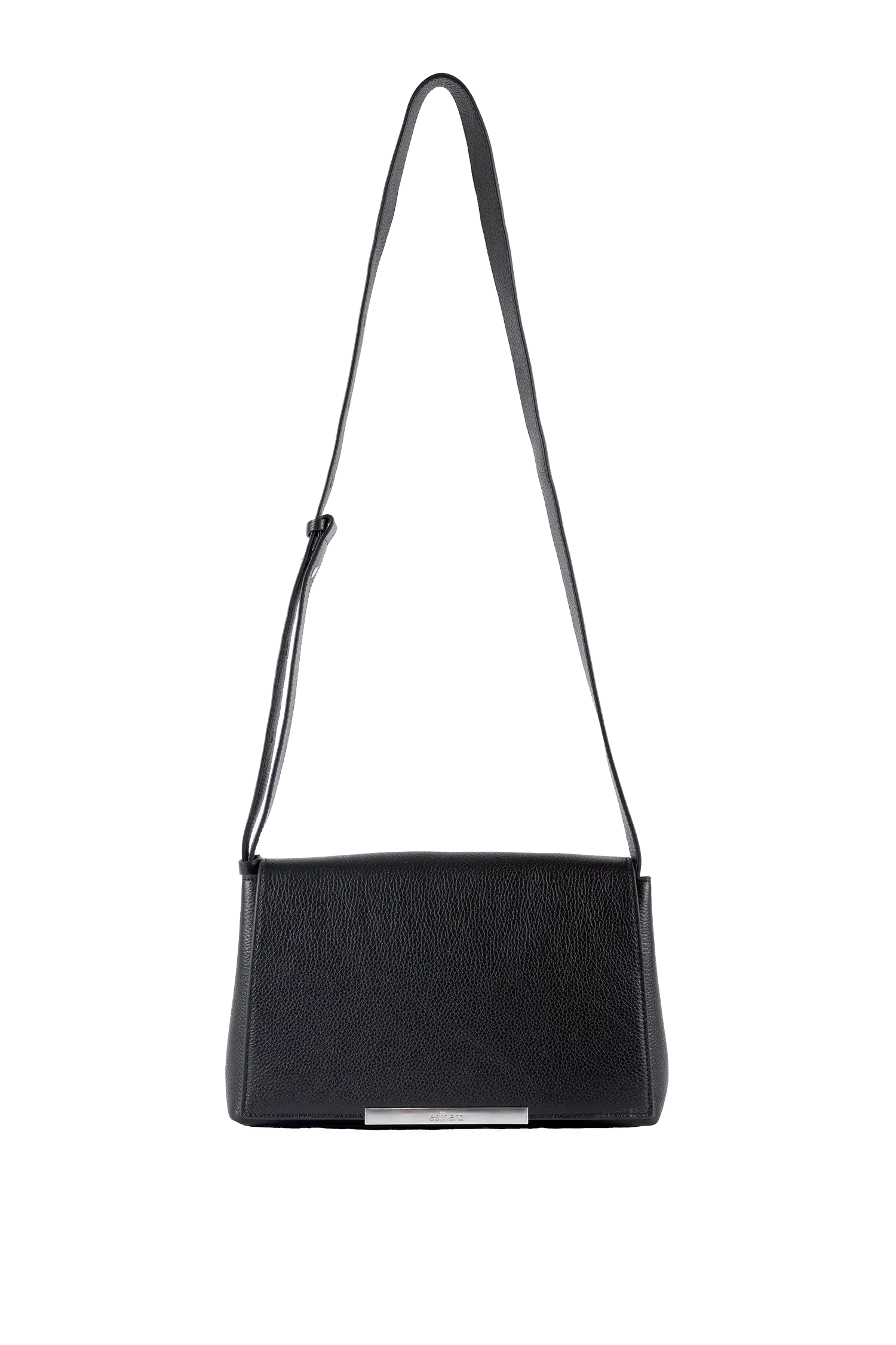 11AM Leather Crossbody Bag, Main, color, Black