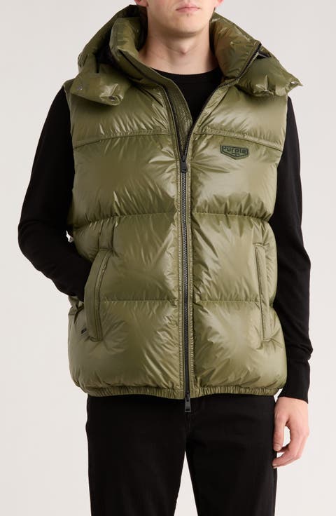 Nylon Down Puffer Vest