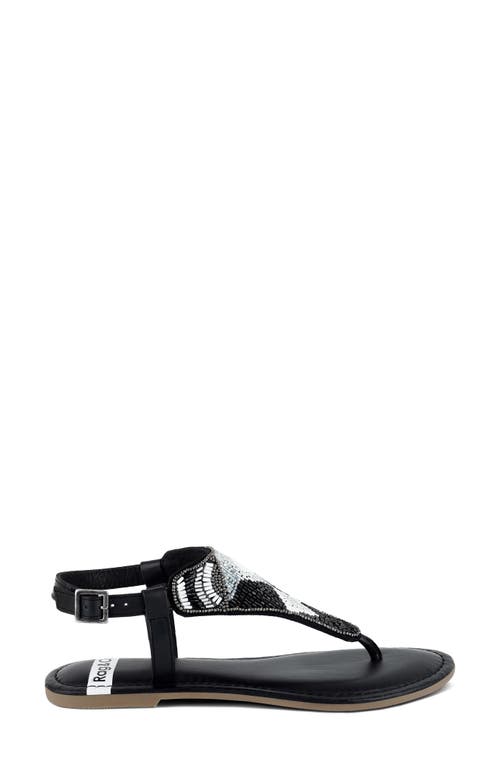 Rag & Co Chitra Sandal In Black