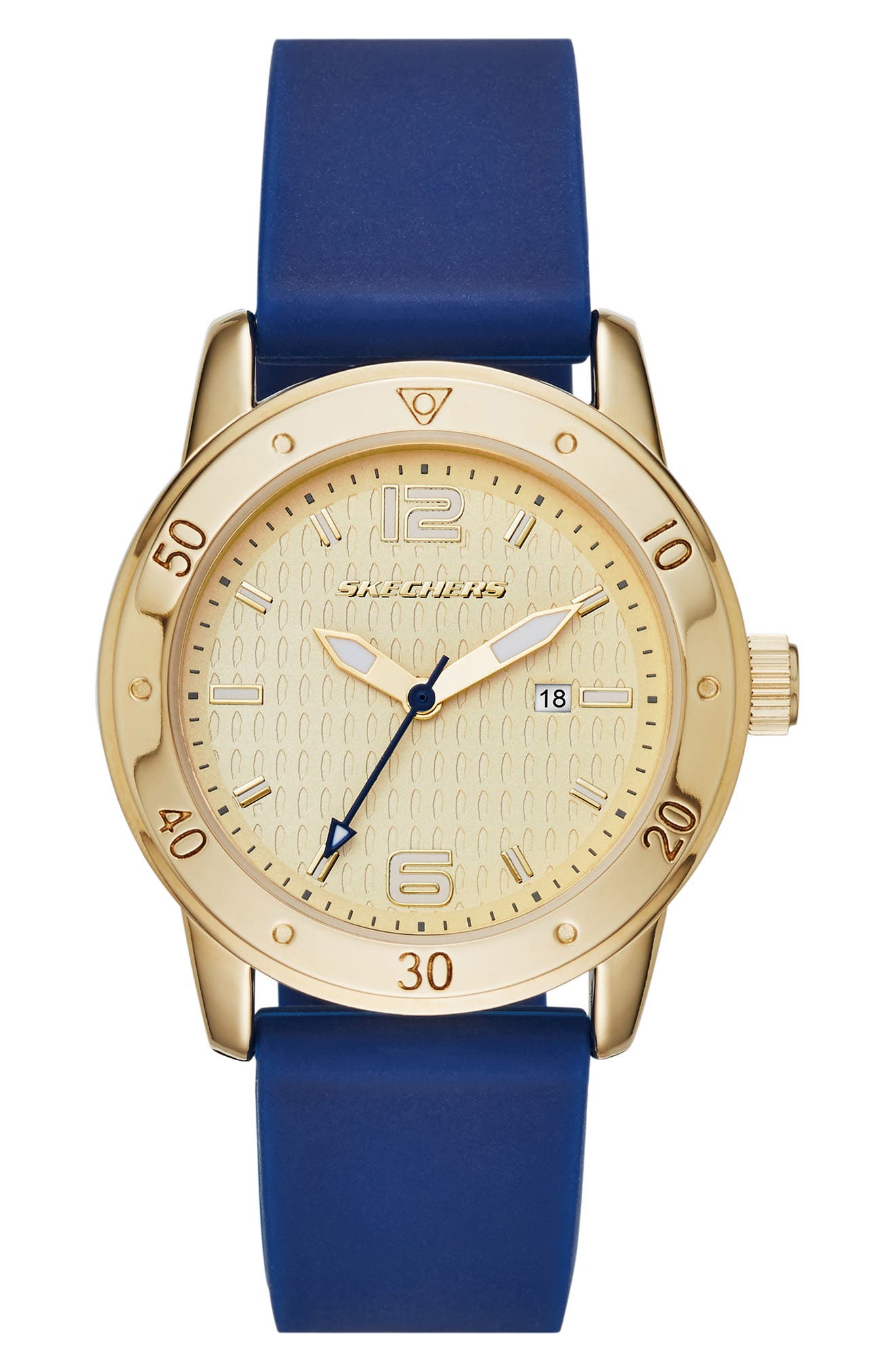Redondo Silicone Strap Watch