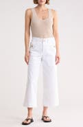 Democracy Wide Leg Ankle Crop Pants