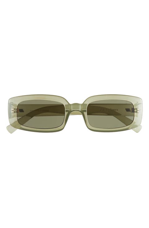 Dynamite 52mm Rectangular Sunglasses