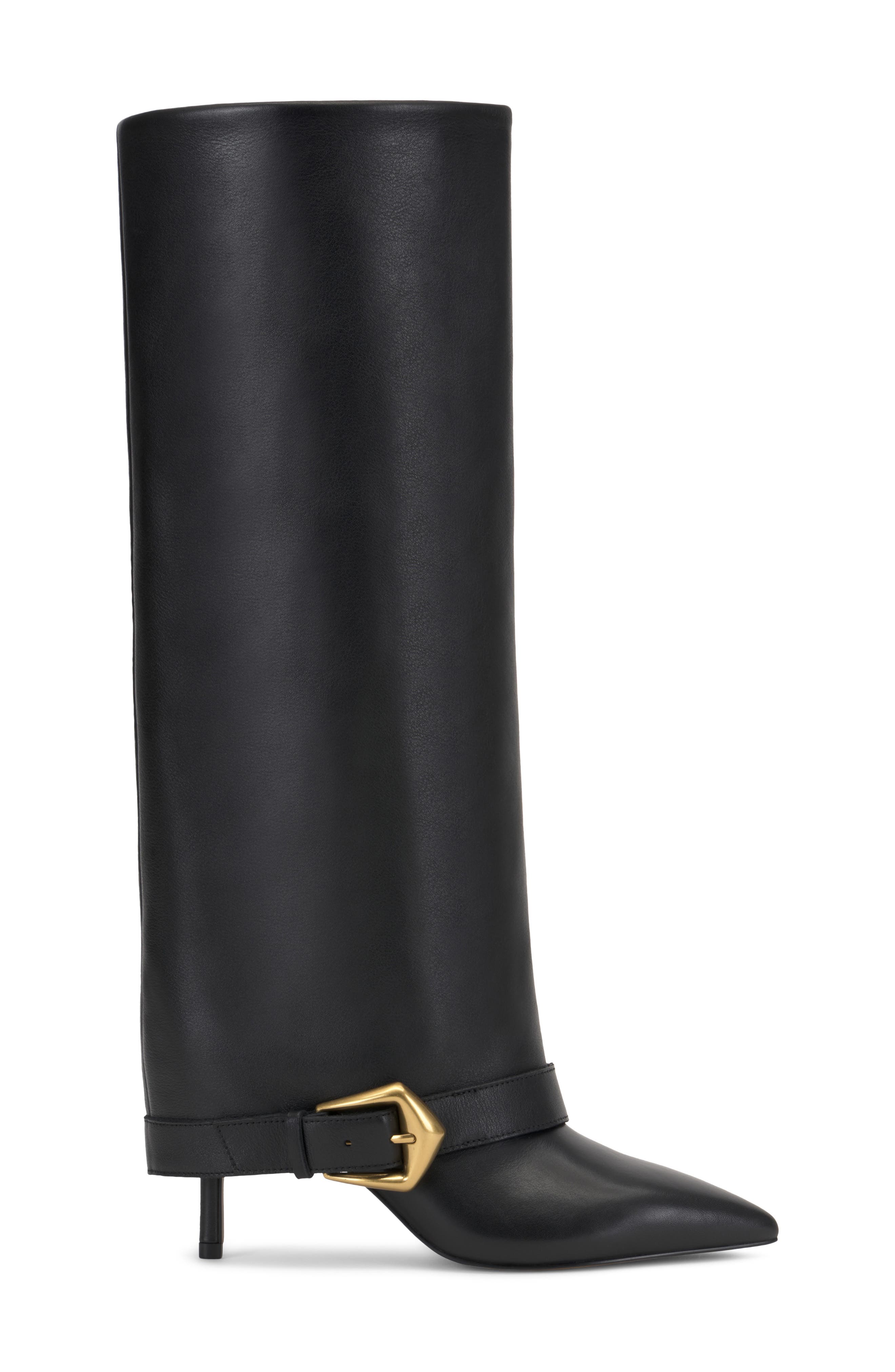 Margee Knee High Boot, Alternate, color, BLACK