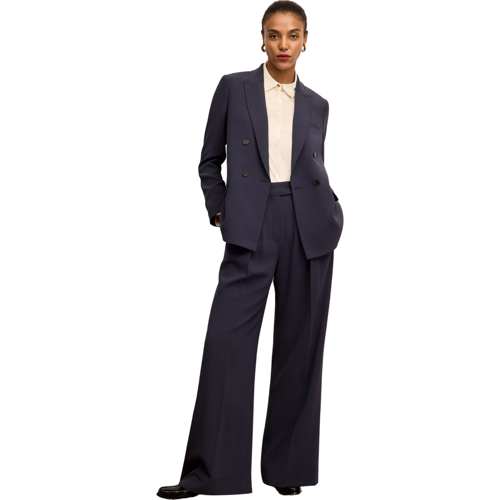 M.m.lafleur O'hara Boyfriend Blazer In Gray
