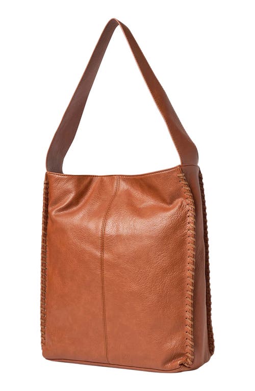 Urban Originals Knowing Vegan Leather Shoulder Bag In Tan