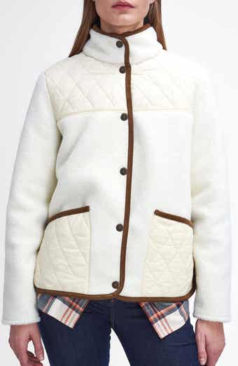 Brambles Mixed Media Faux Shearling Jacket