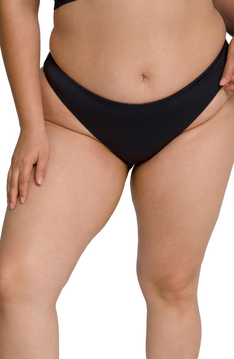 Good American Better Cheeky Reversible Swim Bottoms, Alternate, color, 