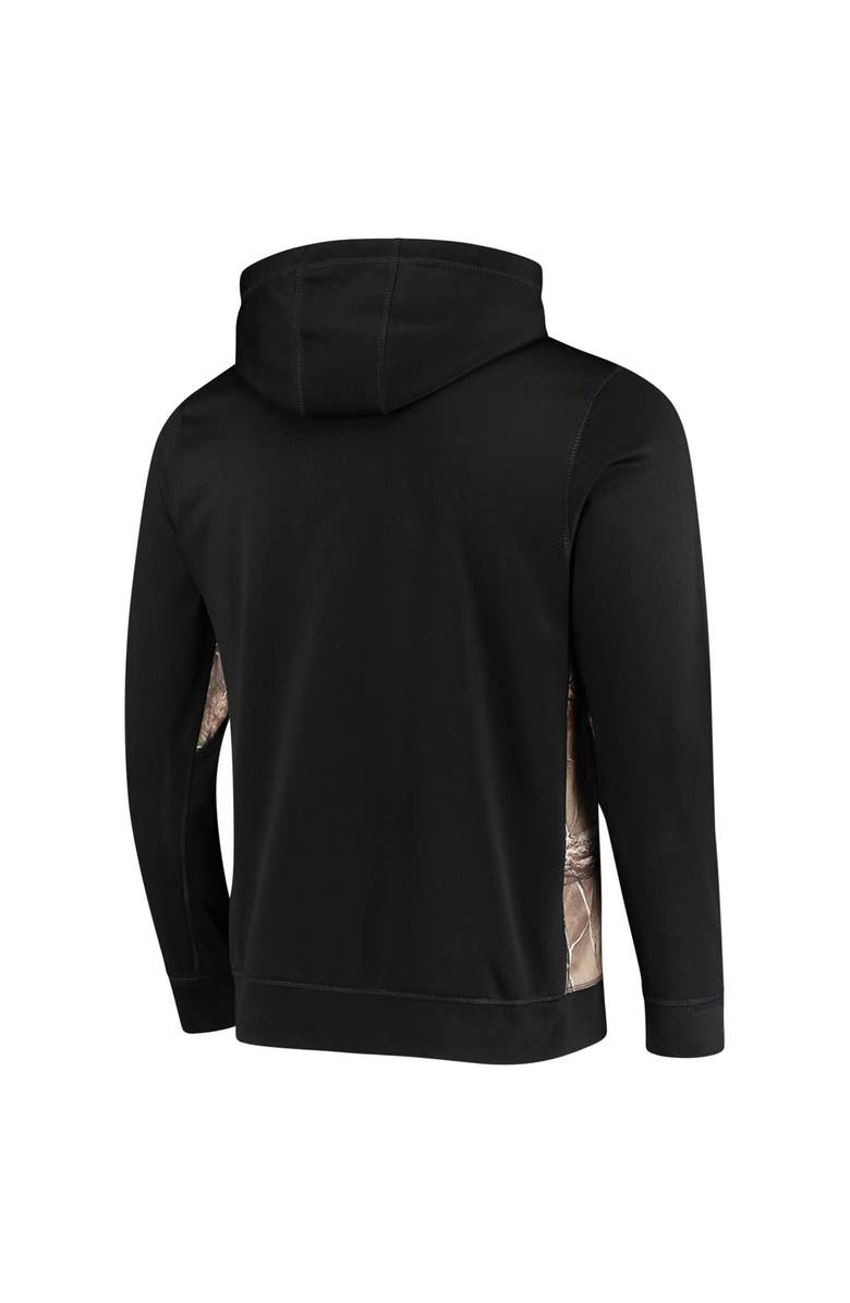 DUNBROOKE Men's Dunbrooke Black/Realtree Camo New Orleans Saints Decoy Tech Fleece Full-Zip Hoodie, Alternate, color, Black