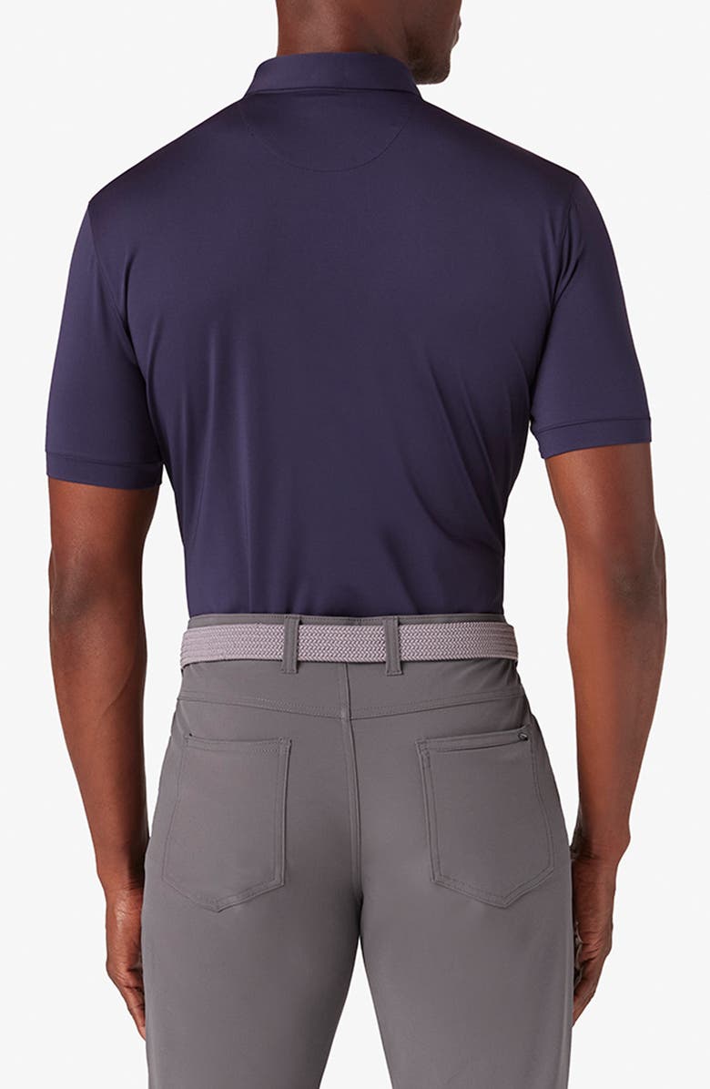 Mizzen+Main Versa Short Sleeve Polo, Alternate, color, Navy Solid