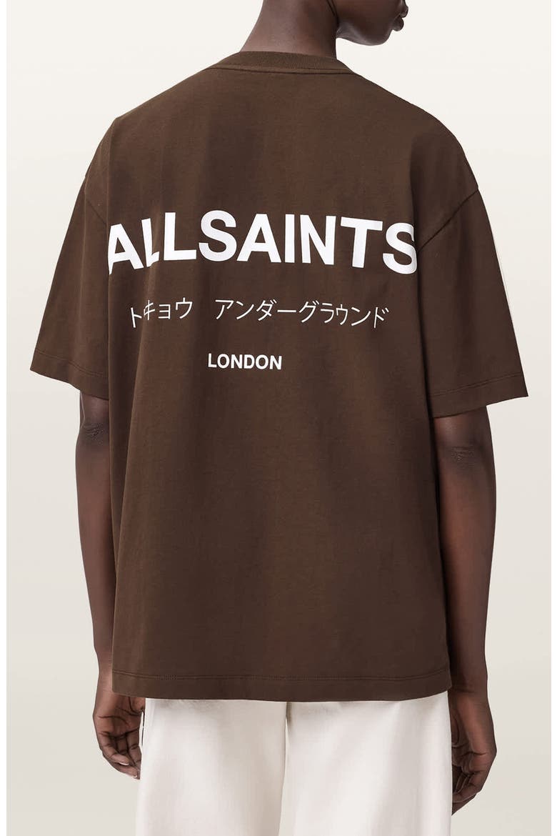 Underground Etta Cotton Graphic T-Shirt, Alternate, color, BOTTLE BROWN