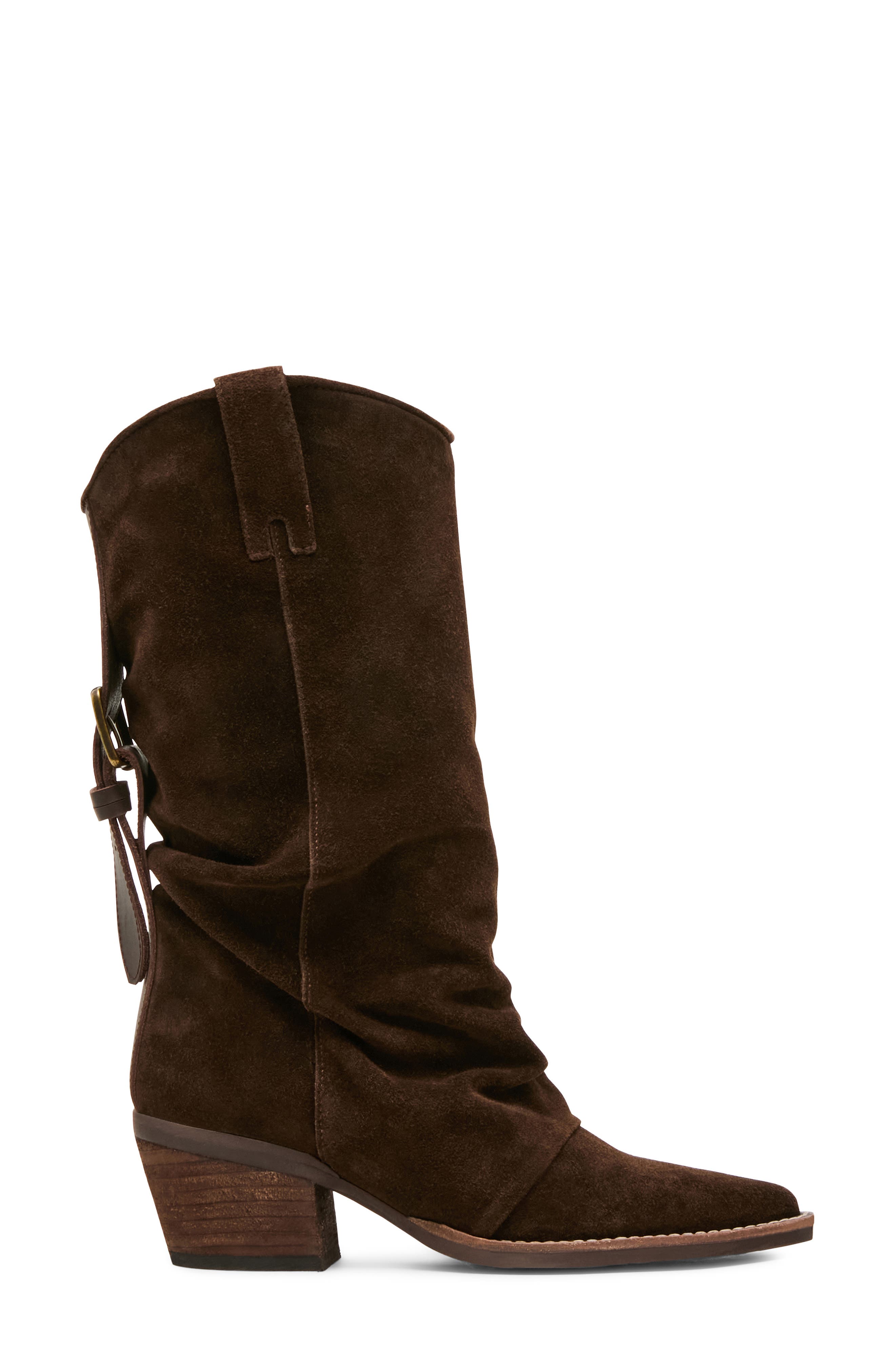 Aldora Boot, Alternate, color, BROWN SUEDE