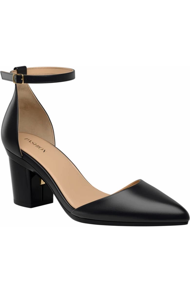 Pashion Footwear The D
Orsay 3" Block Heel, Main, color, Coal Leather