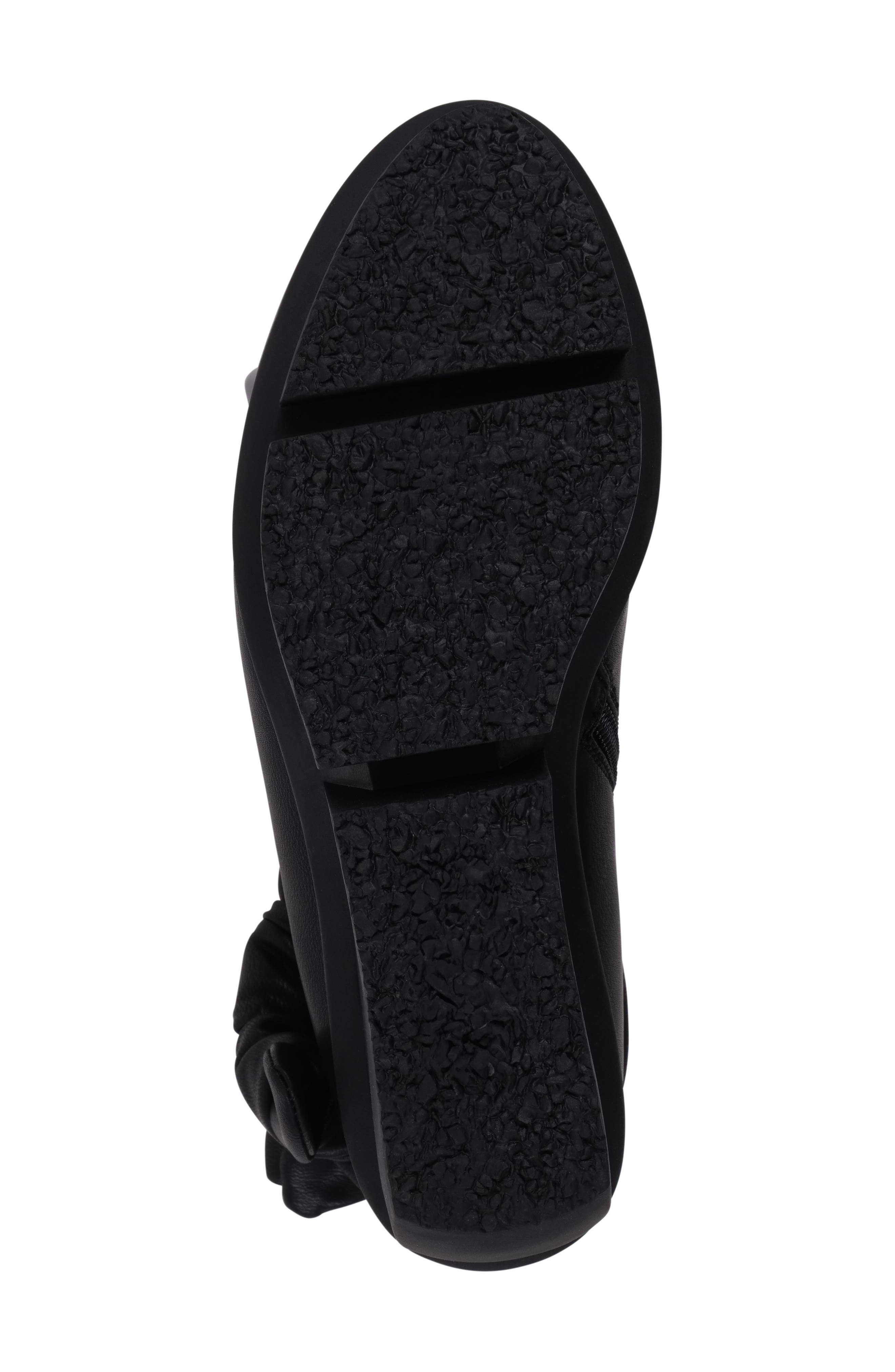 GOOD CHOICE NEW YORK Lavan Wedge Knot Bootie, Alternate, color, Black