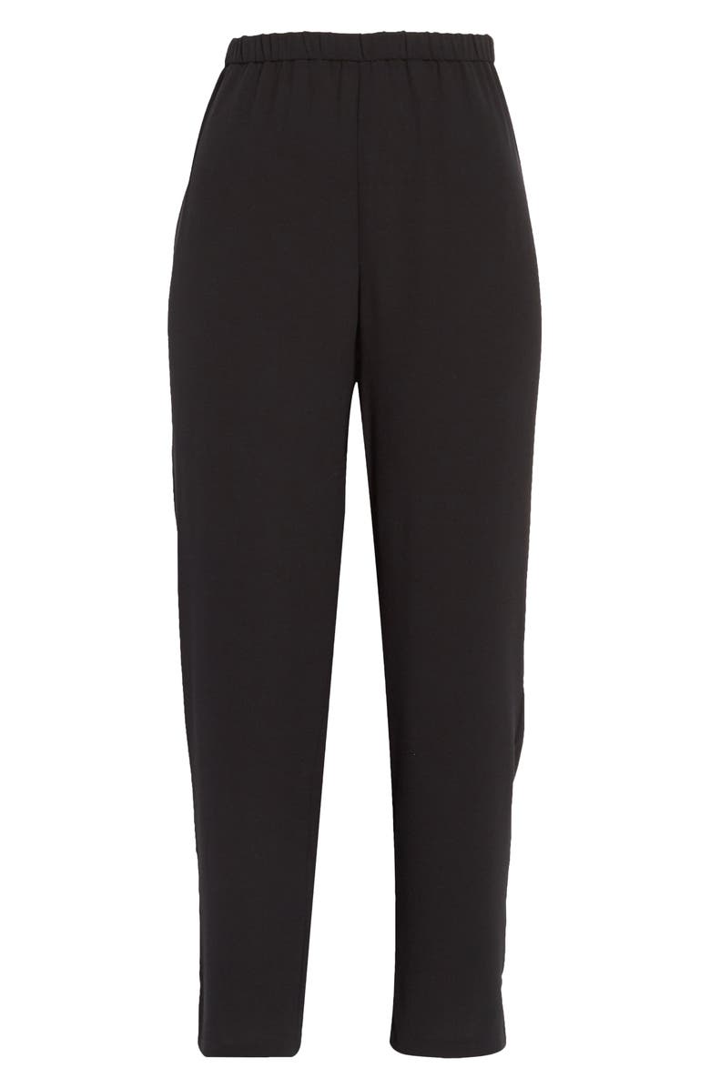 Eileen Fisher Tapered Silk Pants, Alternate, color, 