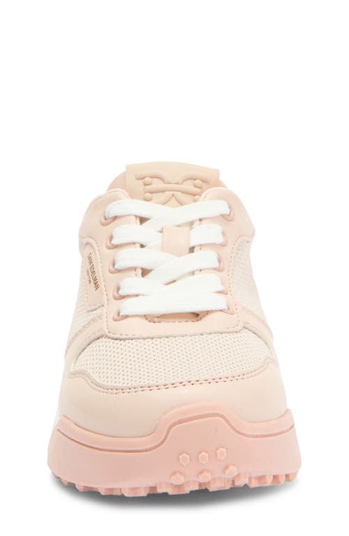 Shop Sam Edelman Kids' Lenny Erika Sneaker In Blush