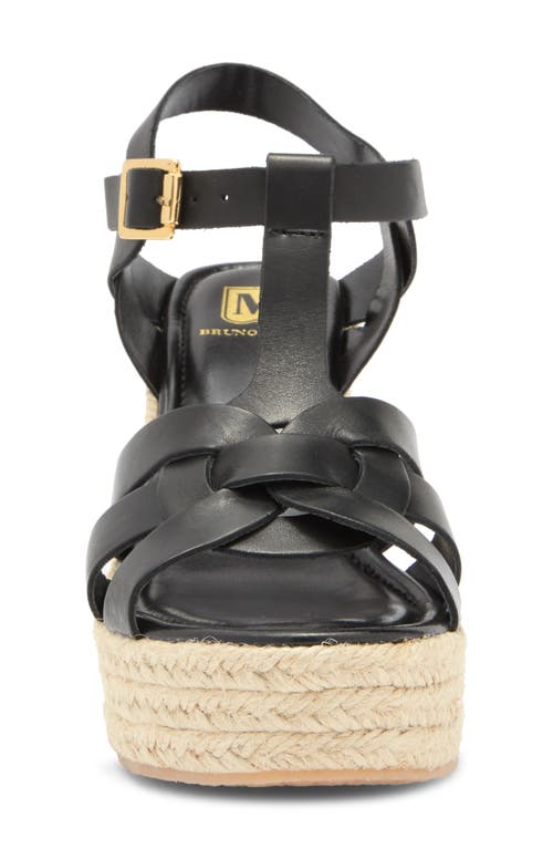 Bruno Magli Estra Espadrille Platform Wedge Sandal