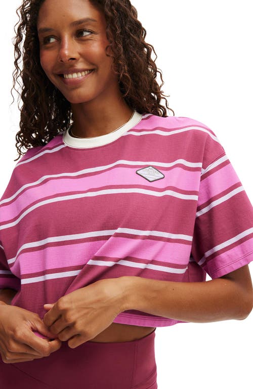 COTTON ON BODY COTTON ON BODY ACTIVE CROPPED GRAPHIC TEE