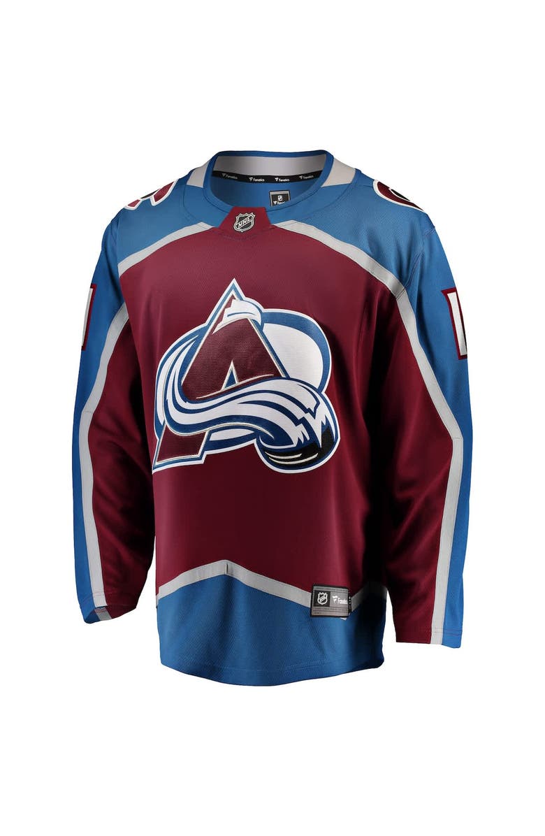 FANATICS Men's Fanatics Brock Nelson Burgundy Colorado Avalanche Home Breakaway Jersey, Alternate, color, Burgundy