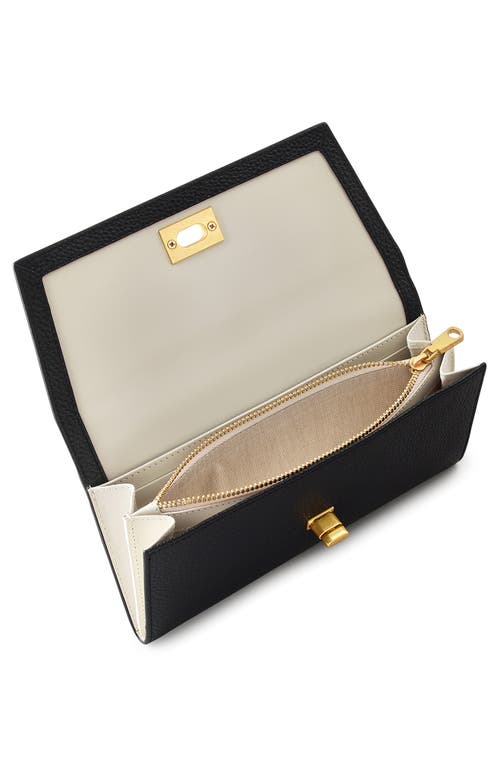 Radley Brooke Avenue Large Flapover Wallet In Black