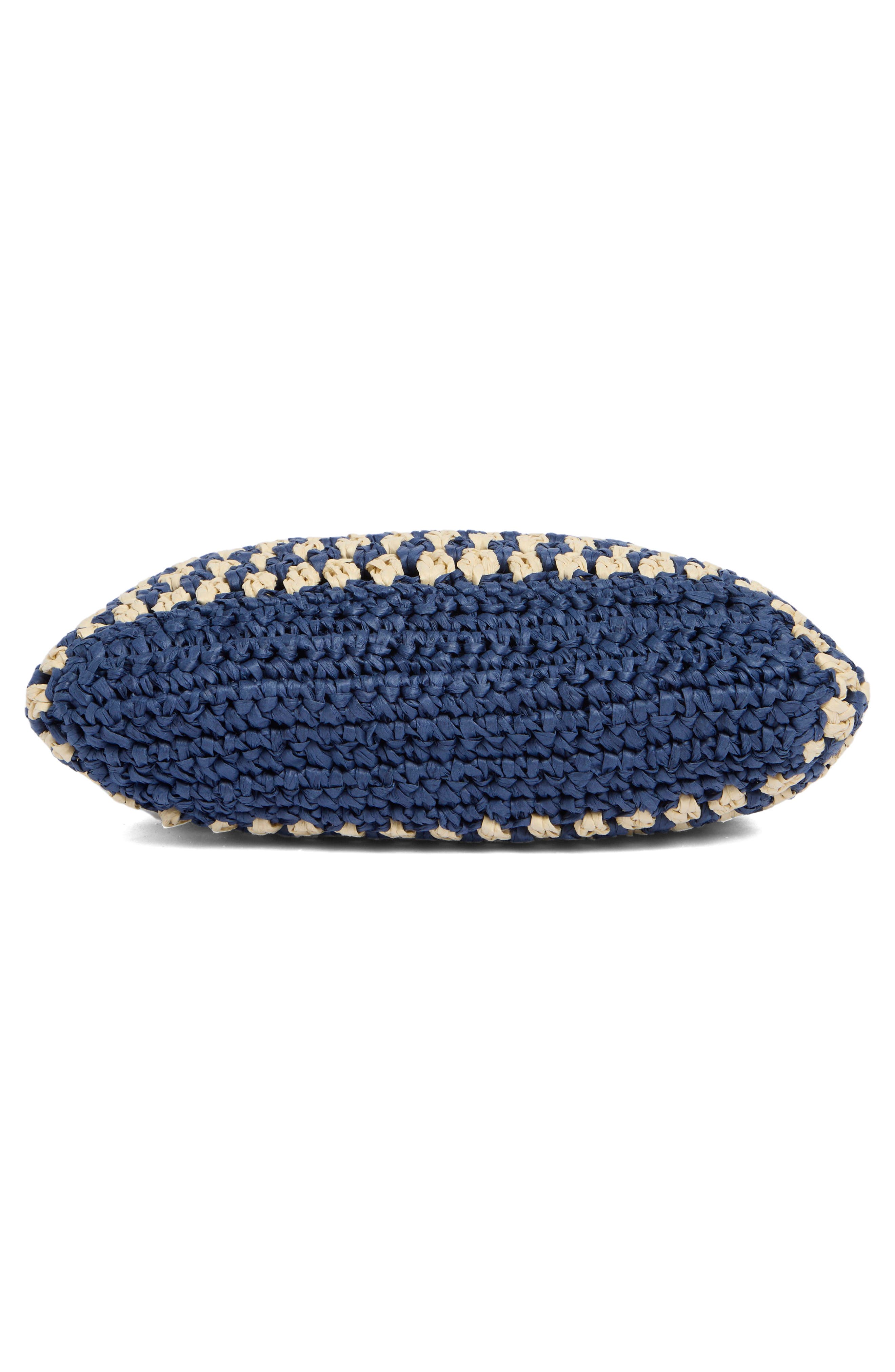 Straw Clutch, Alternate, color, BLUE