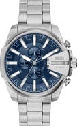 DIESEL® Mega Chief Gunmetal Chronograph Watch, 48mm