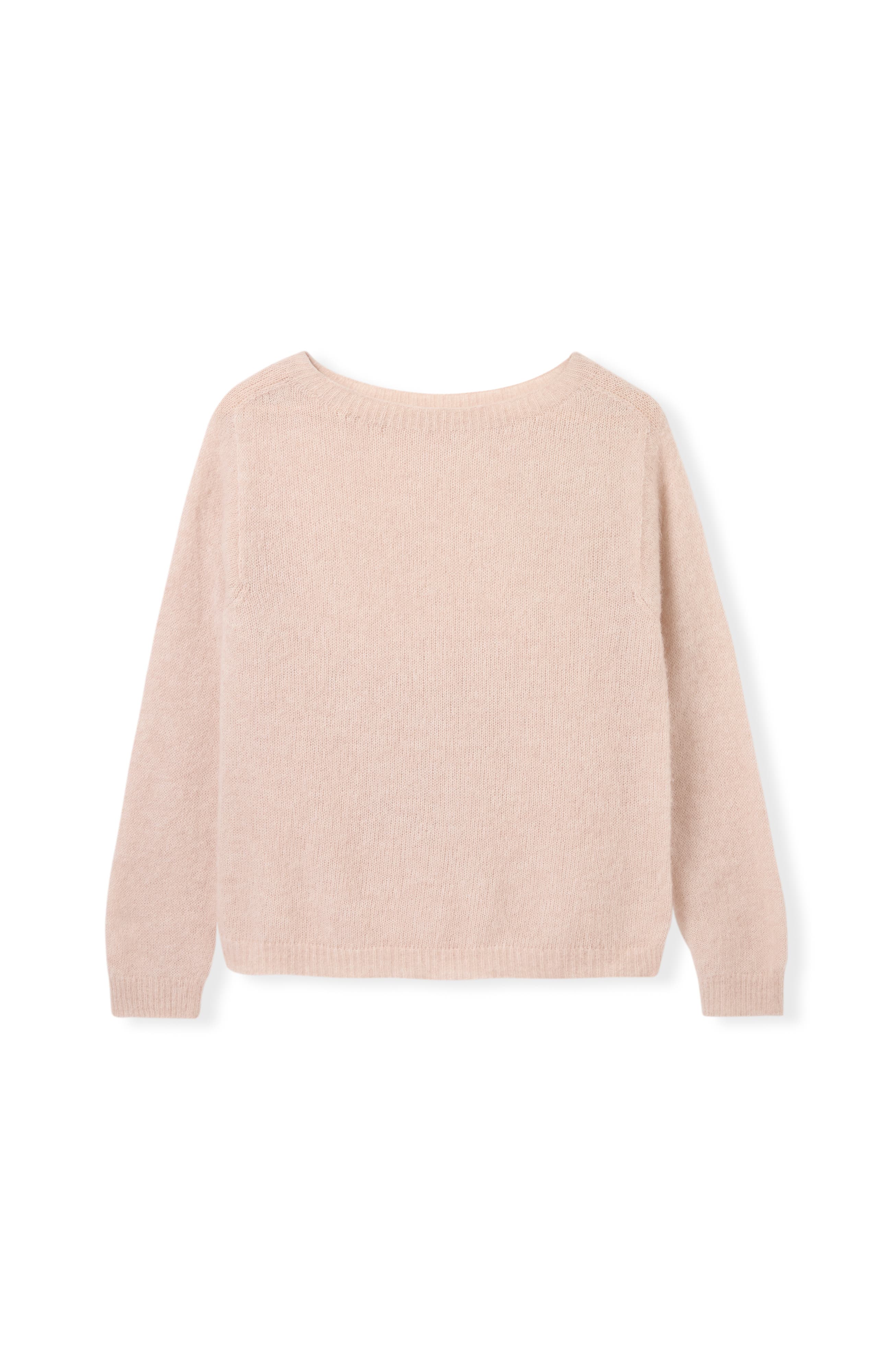 Gauzy Boat Knit Sweater - image 2