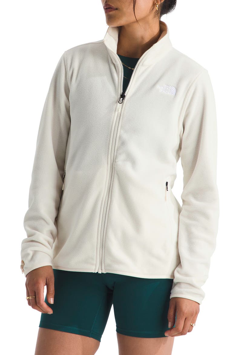 Glacier Fleece Jacket, Main, color, WHITE DUNE