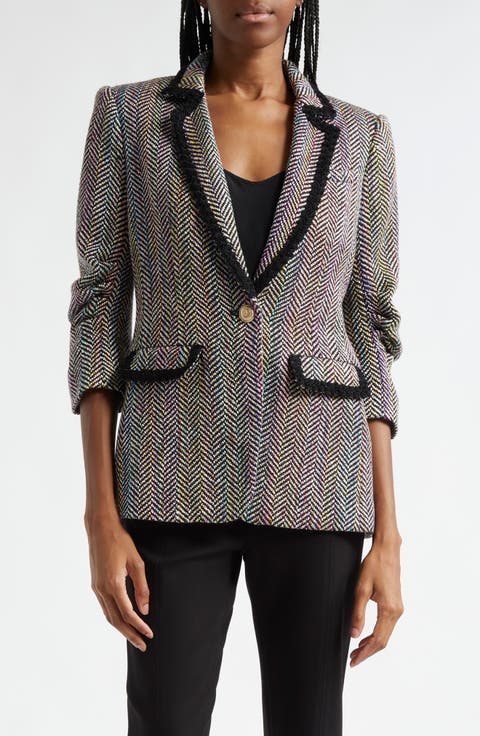 Khloe Bouclé Blazer